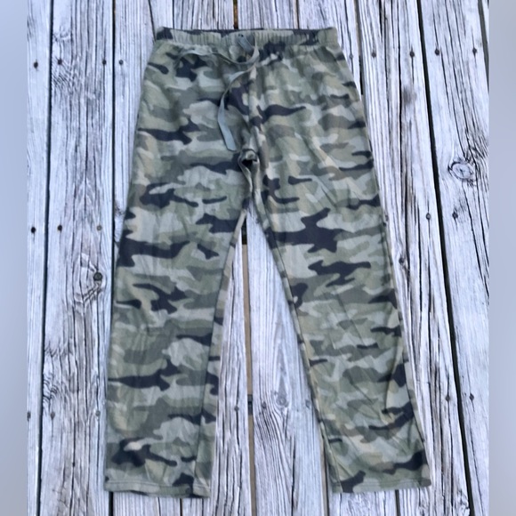 2/$10 Mens XL MISSION RIDGE Fleece Camo Camouflage Sleep Lounge Pajama Pants - Picture 2 of 7
